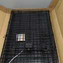 Amazon Basics - Durable, Foldable Metal Wire Dog Crate with Tray, Double Door, 36 x 23 x 25 in, Black