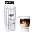 Lillian Signature Collection 40 Count Elegance Coffee Mug, 8-Ounce, Clear