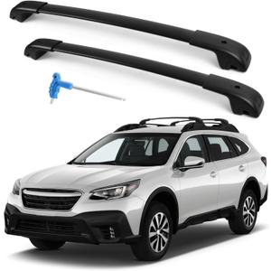 Roof Rack Cross Bars Compatible with Subaru Outback Wilderness 2022-2025, 300LBS Heavy Duty Adjustable Aluminum Cargo Bar for Rooftop Carrier, Cross Bars for Luggage, Kayak, Canoe, Bike, Snowboard