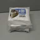 4 x Small Trash Bags - 100 Count 4 Gallon Trash Bag, Unscented Small Garbage Bags Bathroom Trash Bags, White 4 Gal Trash Can Liners