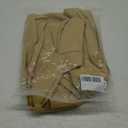 Tcremisa Womens Strapless Cargo Jumpsuit Summer Metal Button Off Shoulder Tube Top One Piece Wide Leg Jumpsuits Romper (Large, Khaki)