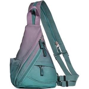 KL928 Canvas Sling Bag - Small Crossbody Backpack Shoulder Casual Daypack Rucksack for Men Women