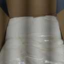 HolidayIdeas 60 Inch Beige Spandex Round Table Skirts,Fitted Stretch Tablecloths for Round 5 ft Table, Wrinkle-Free Ruffle Design Tablecloths for Banquets,Wedding,Trade Shows, Parties, Events, 6 Pcs (Butter Cream)