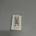 Banana Jack Binding Post Wall Plate for 5 Speakers in White
