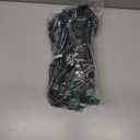 VLM Lunch Box for Women, Insulated Lunch Bag Women with Adjustable Shoulder Strap, Cute Lunch Tote Bag for Work,Picnic,Camping Big Size (Large, Green Floral)