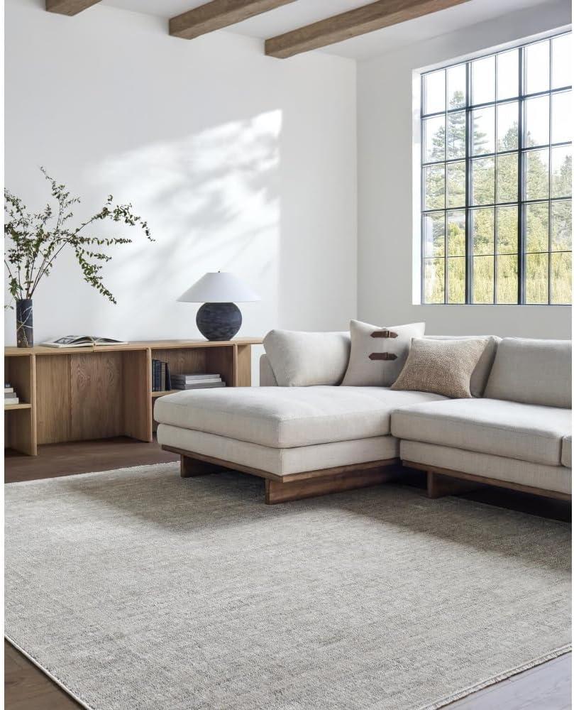 Livabliss x Galey Alix Maria Elena V Vintage Medallion Area Rug, 9'2" x 12' (9' x 12'), Tan