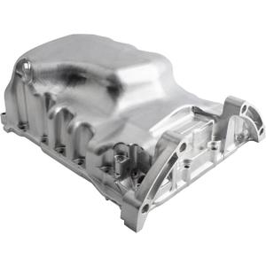 BOXI 264-485 Engine Oil Pan with Drain Plug Fits for Acura MDX 2003-2006 V6 3.5L / for Honda Odyssey 2007-2010 Pilot Ridgeline 2006-2008 V6 3.5L / 11200-RDJ-A00 11200RDJA00