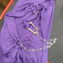 Women's Plain Sexy Bodycon Halter Mini Dress Vacation Dresses for Women Purple XS