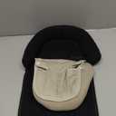 COOLBEBE Upgraded Babybody Support & Strap Covers Set for Newborn Infant Toddler - Extra Soft Breathable Car Seat Insert Cushion Pad, Perfect for Carseats, Strollers, Swing, Black