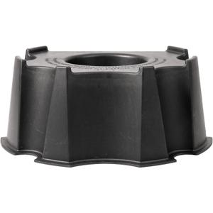 RTS Home Accents 50-Gallon Rain Barrel Stand, Made from 100% Recycled Material, Black