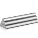 Sadnyy 6 Pieces 3/8 x 3 Inch Stainless Steel Dowel Pins Shelf Brackets Pegs Hardware Pins for Accurate Alignment Metal Bunk Bed Replacement Hardware for DIY Shelving Supports Cabinet Sections