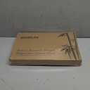 Bamboo Cutting Board for Kitchen, 3-Piece Set with Juice Grooves, Side Handles & Non-Slip Mats  Durable Bamboo Chopping Board for Meat, Vegetables and Fruits (Carbonized brown)