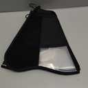 WinWeal Upgraded Dog Cone Collar for Dogs After Surgery, Soft Breathable Pet Recovery Collar for Large Medium Dogs, Adjustable Dog Cone Collar, Elizabethan Collar (M, Black) (M (Neck: 13.8-15.7"))