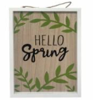 Spring Decor, Home Wall Decor 11.5x16 Inch