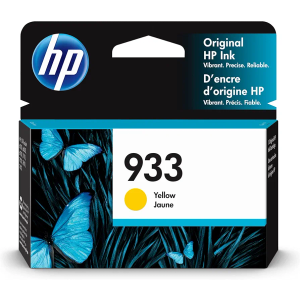 HP 933 Yellow Ink Cartridge | Works with HP OfficeJet 6100, 6600, 6700, 7110, 7510, 7610 Series | CN060AN