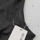 REORIA Butsmooth Womens Sexy Sleeveless Square Neck Double Lined Basic Bodysuit Tank Tops (Black) XL