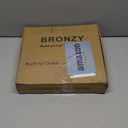 BRONZY Waterproof Duffel Bag 50L Dry Duffle Bag Heavy Duty Bag,Durable Straps And Handles,Large Space,Heat Seal Finishing For Camping,Kayaking,Rafting,Boating,Travel(Gray)