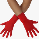 LTHX Men's and Women's Gloves Costume Accessories Wrist Length Spandex Stretch Halloween Cosplay Party Wedding Prom Gloves