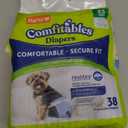 Hartz Comfitables Disposable Dog Diapers, Size XS 38 count, Comfortable & Secure Fit, Easy to Put On, Super Absorbent Male and Female Diaper