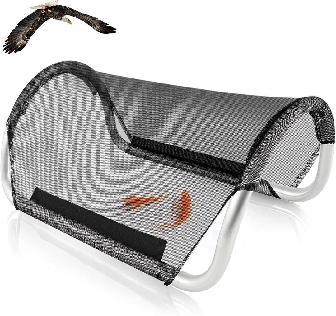 Koi Castle Cave for Pond Fish Hideout Predator Control, 24 x 14 x 9 Inch