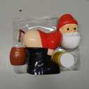 Bubble Blowing Santa,Funny Santa Bubble Blowing Machine with Music & Flashing Lights,Automatic Bubble Blower Santa Claus Bubble Butt Farting Toys,Christmas Stocking Stuffers Gift (Red)