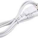 uxcell USB Type-A Male to 3.5 x 1.35mm DC 5V 1A Plug Barrel Connector Charge Cable White