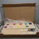 Pikler Triangle Set, 9-in-1 Montessori Climbing Toy for Toddlers, Foldable Wooden Indoor Jungle Gym & Playground Climber for Learning and Motor Skills (18 Months7 Years) (Rainbow)