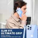 3 x ORIbox iPhone 12 Pro Max Case Clear Matte Translucent Soft Edges Lightweight Shock Absorption Crystal Design Anti-Fingerprint