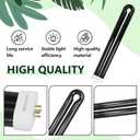 BB-40blk 40W Light Replacement Bulb (1-Pack) | Compatible with Black Flag BZ-40BLK/BZ-40DX/BZ-40MAX & Stinger UVB45 B4045-4 (5500V, 4-Pin Base)