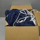 Sunbeam Royal Ultra Fleece Heated Electric Blanket King Size, 90" x 100", 12 Heat Settings, 12-Hour Selectable Auto Shut-Off, Fast Heating, Machine Washable, Warm and Cozy, Indigo