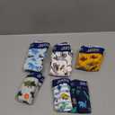 JAHSIYI 100% Cotton Boys Soft Boxer Briefs Size 8Y Tagless Underwear 6-Pack Size 8