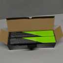 XLUX Soil Moisture Sensor Meter Water Monitor, Hygrometer for Gardening, Farming,Plants, No Batteries Required, 2 Pack (Green)