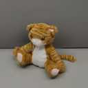 Heatable & Coolable Orange Cat Stuffed Animal, Cat Heating Pad Microwavable for Soothing & Relaxation, Lavender Scented Orange Cat Plush Toy for Stress Relief, Stuffed Cat Toys for Kids