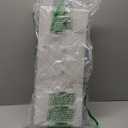 5 STARS UNITED Knee Pillow for Back Sleeping – Memory Foam Cushion for Sciatica Pain Relief – Under Leg Support for Sleeping on Back – Half Moon Bolster for Bed, Gray Cotton Cover