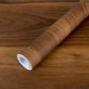 COSNIGHT Wood Grain Contact Paper, Vintage Peel and Stick Wallpaper 15.7''x196'', Removable Natural Matte Wall Paper for Countertops, Cabinets and Drawers (Dark Brown)