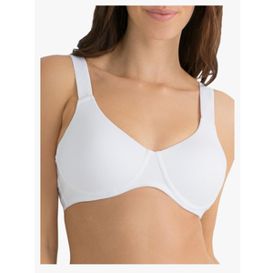 Fruit of the Loom Women's Full Coverage Anti-Gravity Bra – Wire-Free Cotton for Ultimate Comfort 40B