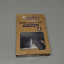 Simply Kids Baby Knee Pads for Crawling (2 Pairs), CPSIA Certified - Comfortable Knee Protector for Toddler, Infant, Girl, Boy, Crawler - Rodilleras para Bebe (Black)