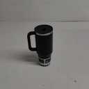 Hydro Flask Travel Tumbler with Handle, Lid and Straw - Insulated Stainless Steel in 40 Oz Black
