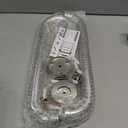 2 Pack 16 Inch Shower Grab Bar - 1.25" Diameter, ZUEXT Chrome Stainless Steel Bathroom Grab Bar Handle, Bathroom Balance Bar,Safety Hand Rail Support,Handicap Injury Elderly Senior Assist Bath Handle