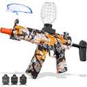 Electric Gel Ball Blaster Automatic Splatter Eco-Friendly Splat Gun for Outdoor Activities, able to Shoot 12 Rounds per Second, Ages 15+