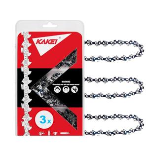Kakei Echo Chain Saw Chain 16" 3/8" LP Pitch .50"/1.3mm Gauge 59 Drive Links 16"40cm