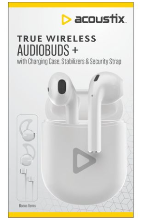 Acoustix- TRUE WIRELESS EARBUD -WH