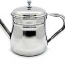 KERAM Percolator Coffee Pot, 10.14 fl oz (300 ml), 4-6 Cup Capacity, Stainless Steel, portable coffee maker for camping pour over non electric