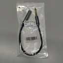 Halokny 6.35mm to 6.35mm Instrument Cable, Golden Plated 1/4 Inch Male to Female TS Mono Audio Jack for Electric Guitar, Bass, Amplifier, Speaker, Mixer 1FT/0.3M (Male to Female TS 1Ft)