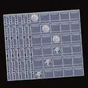 MUDOR Coin Pocket Pages, PVC-Free Coin Sleeves - 30-Pocket Sheets for Binders