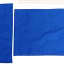 BESPORTBLE Chair Replacement Fabric with Cord Kit, 15 Inch Wide Repair Cloth with Replacement Cord for Director, Outdoor, Patio, Lounge, Lawn, Beach Sling Chair, Blue