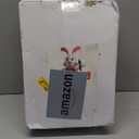 Huge 12FT Tall Easter Inflatable Decoration Standing Bunny Holding Egg and Paintbrush, Build-in LED Lights Holiday Blow Up Yard Decoration, for Spring Outdoor,Garden, Yard Lawn Decor