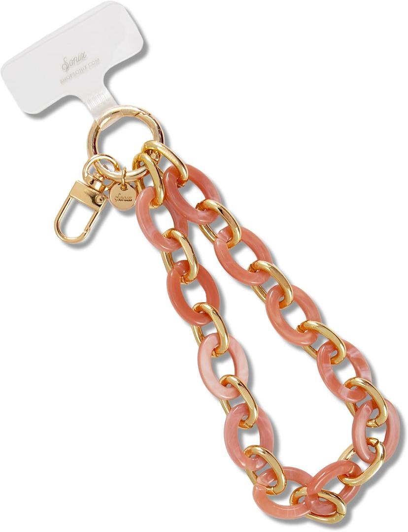 Sonix Phone Wristlet - Detachable Universal Smartphone Wrist Strap, Hands-Free Lanyard Cellphone Bracelet with Tether Tab