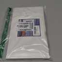 CML Jumbo Decorator Wall Plate, 6 Pack Oversized Electrical Outlet Receptacle Covers, 1-Gang White Switch Plates, Over-Size 3.5 x 5.5, Impact Resistant