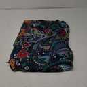 Smiry Stretch Printed Office Computer Chair Covers, Universal Desk Rotating Chair Slipcovers Removable Washable, Soft Fit Anti-Dust Spandex Protector Cover with Zipper, Blue Green